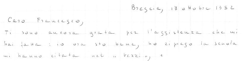 lettera di Rossana Apicella - nasce la Singlossia